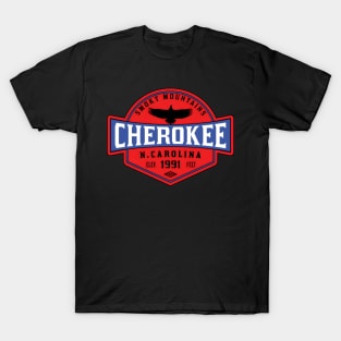 CHEROKEE NORTH CAROLINA SMOKY MOUNTAINS SMOKIES T-Shirt
